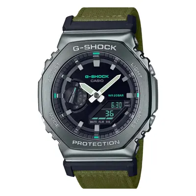 Reloj de pulsera CASIO G-Shock - GM-2100CB-3AER correa color: Verde oliva Dial Negro Hombre