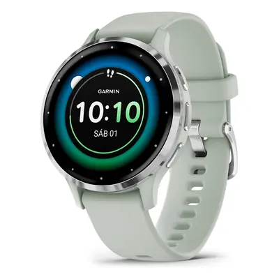 Garmin Venu 3S 3,05 cm (1.2") AMOLED Digital 390 x 390 Pixeles Pantalla táctil Gris, Plata Wifi 