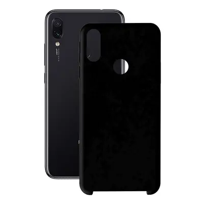 KSIX smart your tech Funda para Xiaomi Redmi 7, Semirrígida, Negro