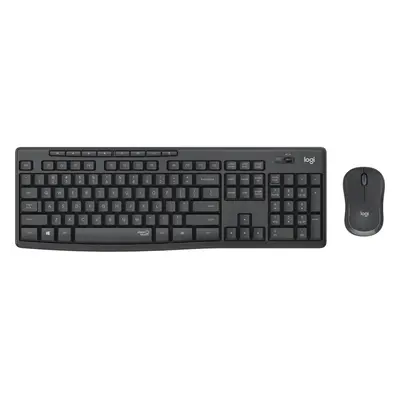 Logitech MK295 Silent Wireless Combo teclado Ratón incluido USB QWERTZ Alemán Grafito