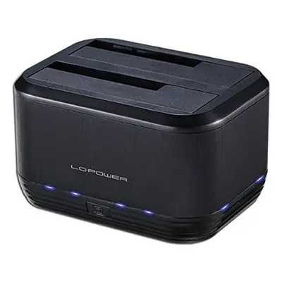 LC-Power LC-DOCK-U3-III base de conexión para disco duro USB 3.2 Gen 1 (3.1 Gen 1) Type micro-B 