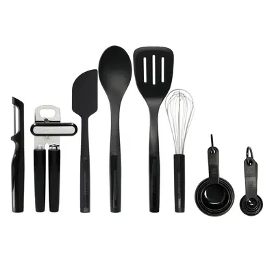 KitchenAid Juego de Utensilios de Cocina Resistentes al Calor Aptos para Lavavajillas 15 Unidade