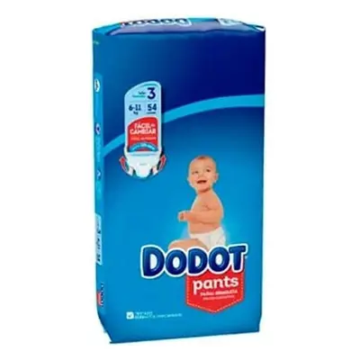 Dodot pants etapas talla 3 pañal-braguita 6-11 kg 54 u