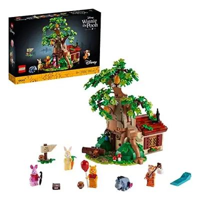 LEGO 21326 Ideas LEGO Disney Set para adultos Winnie the Pooh, Casa de exhibici�n, Minifigura de