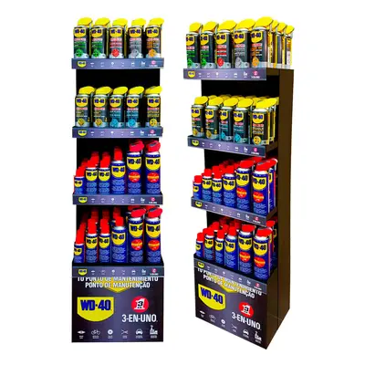 Expositor pequeño wd40 gratis por la compra de 599 euros en productos wd40 m00618