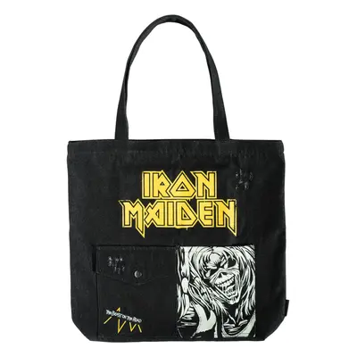 Grupo Erik Bolsa de algodón Iron Maiden de primera calidad, Bolsa de compras de algodón, Bolsa d