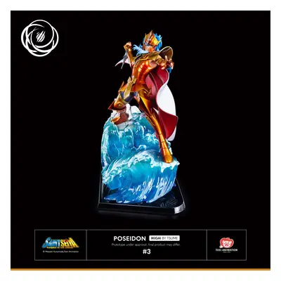 TSUME ARTS Figura Ikigai Los Caballeros del Zodiaco Poseidon - Figura Los Caballeros del Zodiaco