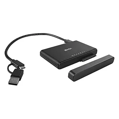 Lindy 43359 base de conexión para disco duro USB 3.2 Gen 2 (3.1 Gen 2) Type-C Negro