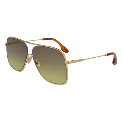 Victoria Beckham VB132S Sunglasses, 709 Gold/Vintage, 61 Women's