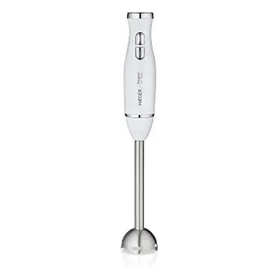 Haeger HB-400.021A licuadora Batidora de inmersión 400 W Plata, Blanco