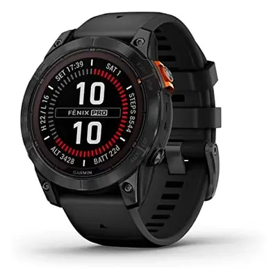 Garmin fēnix 7 Pro 3,3 cm (1.3") MIP 47 mm Digital 260 x 260 Pixeles Pantalla táctil Gris Wifi G