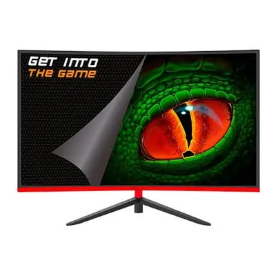 Keepout monitor gaming led 27" curvo - full hd 1080p - 16:9 - angulo de vision 178º - altavoces 