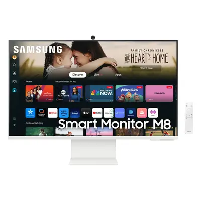 Samsung M80D pantalla para PC 81,3 cm (32") 3840 x 2160 Pixeles 4K Ultra HD LED Blanco