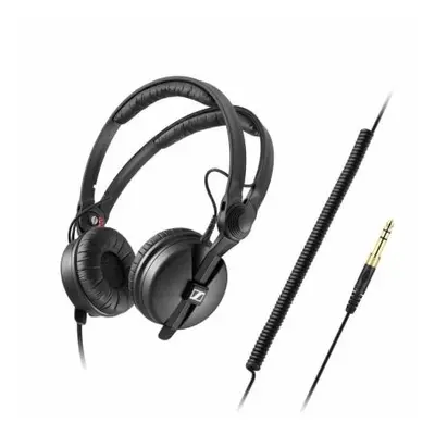 Sennheiser hd 25 plus over-ear headphones with detachable cables, black eu