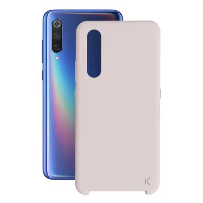 KSIX smart your tech Funda para Xiaomi Mi 9, Semirrígida, Rosa