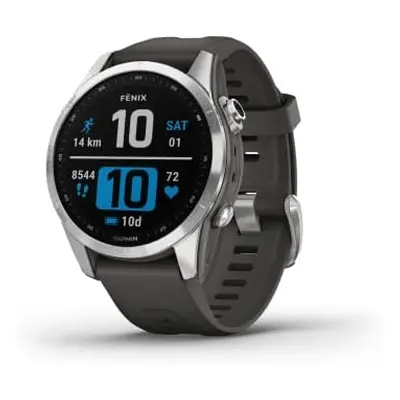 Garmin fenix 7S 3,05 cm (1.2") MIP 42 mm Digital 240 x 240 Pixeles Pantalla táctil Plata Wifi GP