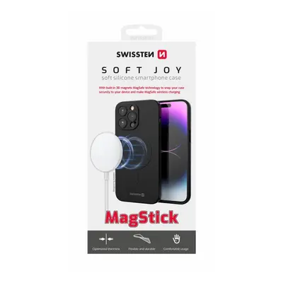 Soft joy case magstick for iphone 16 pro max black