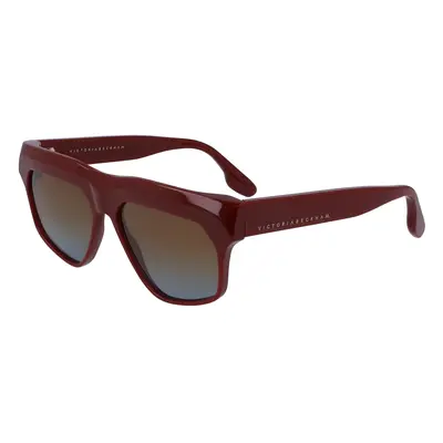 Victoria Beckham VB 603s Sunglasses, 604 Burgundy, 56 Women's