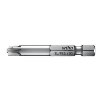 Wiha bit professional de 70 mm plusminus/pozidriv de 1/4" (32495) sl/pz1