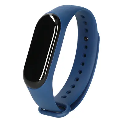 Pulsera compatible con la última versión de la smart band de xiaomi, mi band 6, en color azul.