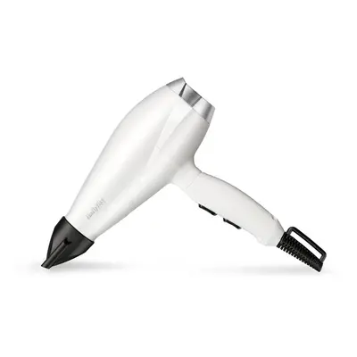 BaByliss 6704WE secador 2000 W Negro, Blanco