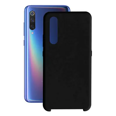 KSIX smart your tech Funda para Xiaomi Mi 9, Semirrígida, Negro