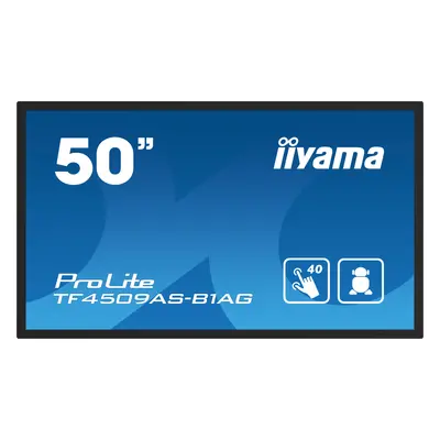 iiyama TF5039AS-B1AG pantalla de señalización Pantalla plana para señalización digital 125,7 cm 