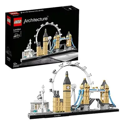 LEGO 21034 Architecture Londres, Set de Construcción Creativa, London Eye, Big Ben, Tower Bridge