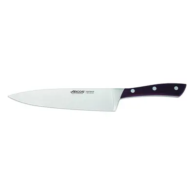 Cuchillo de Cocina Arcos Natura 155510 de Acero Nitrum, Mango de Madera de Palisandro y 20 cm de