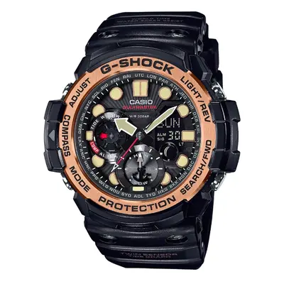 Reloj de pulsera CASIO G-Shock - GN-1000RG-AADR correa color: Negro Dial Negro Hombre