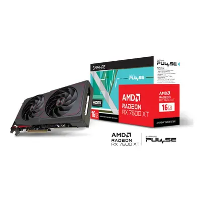 Sapphire PULSE Radeon RX 7600 XT AMD 16 GB GDDR6