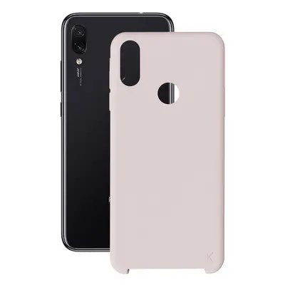 KSIX smart your tech Funda para Xiaomi Redmi 7, Semirrígida, Rosa