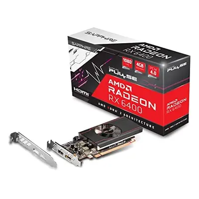 Sapphire PULSE 11315-01-20G tarjeta gráfica AMD Radeon RX 6400 4 GB GDDR6