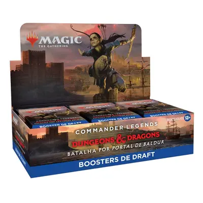 Magic the gathering commander legends: batalha pelo portal de baldur caja de sobres de draft (24