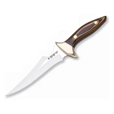 Cuchillo Amazonas 9603 Miguel Nieto de 31,5 cms, con hoja de acero de 18 cms y mango de Madera stamina con funda de piel de prim