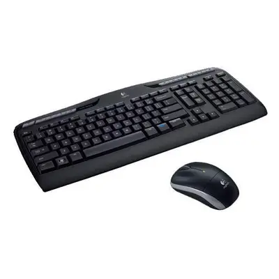 Logitech Wireless Combo MK330 teclado Ratón incluido USB QWERTZ Alemán Negro