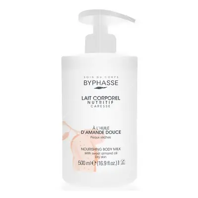 Leche corporal nutritiva con aceite de almendra 500 ml