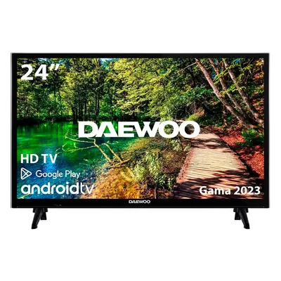 Daewoo 24dm54ha1 televisor smart tv 24" direct led hd hdr