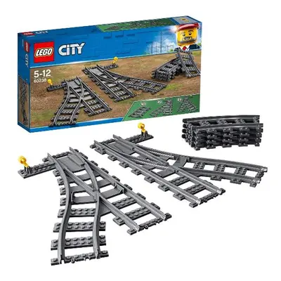 LEGO 60238 City Cambios de Agujas, Juguetes de Construcción para Niños Entre 5 y 12 Años, Set Co