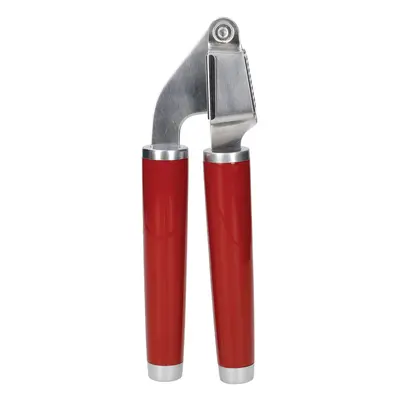 KitchenAid Prensador de Ajo de Acero Inoxidable Apto para el Lavavajillas, Rojo