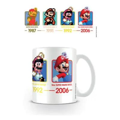 Taza desayuno super mario (dates) 11oz/315 ml pyramid mg24640