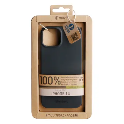 Muvit Funda para Móvil iPhone 14 Negro