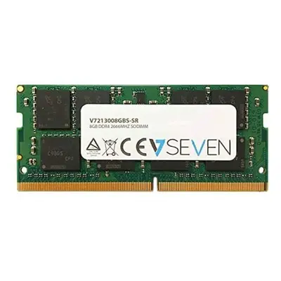 V7 8GB DDR4 PC4-21300 - 2666MHZ 1.2V SO DIMM Módulo de Memoria Portátil - V7213008GBS-SR