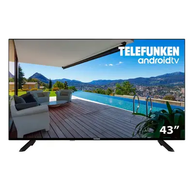 Telefunken 43dtua523 / televisor smart tv 43" direct led uhd 4k hdr