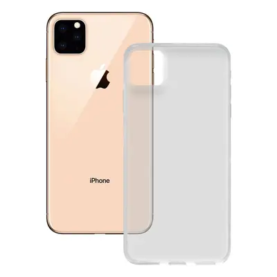 KSIX smart your tech Funda para iPhone 11 Pro MAX, Flexible, Transparente