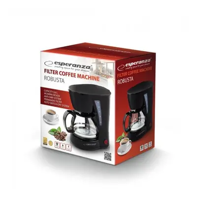 Esperanza EKC006 cafetera eléctrica Cafetera de filtro 0,6 L