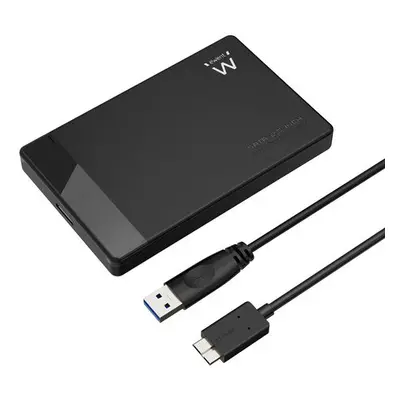 Ewent EW7049 caja para disco duro externo Carcasa de disco duro/SSD Negro 2.5"