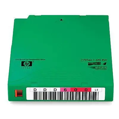 HPE C7974AN medio de almacenamiento para copia de seguridad Cinta de datos virgen 800 GB LTO 1,2