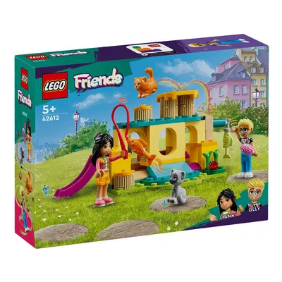 LEGO Friends Aventura en el Parque Felino, Juguete de Construcción y Figuras de Gatos, Regalo pa