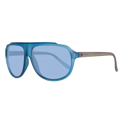 United Colors of Benetton BE921S03 Gafas de Sol, Blue/Grey, 61 para Hombre